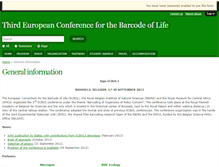 Tablet Screenshot of ecbol3.myspecies.info