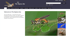 Desktop Screenshot of diptera.myspecies.info