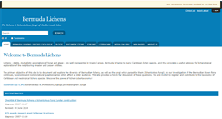 Desktop Screenshot of bermudalichens.myspecies.info